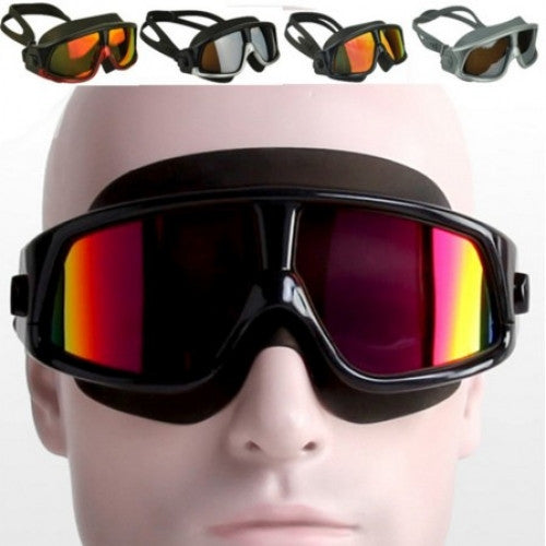 Anti-Fog UV Large Wide Swimming Glasses